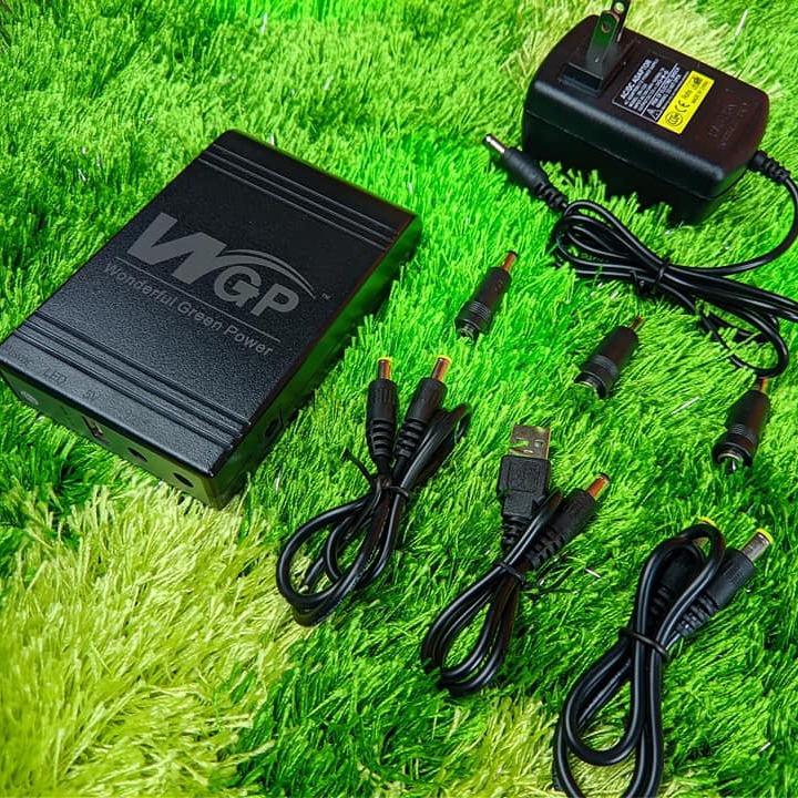 2024 NEW Model! WGP mini UPS 5/9/12V (10400mAh) + GearUP 12V/3A Adapter